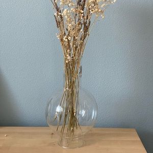 Vintage Glass Hurricane